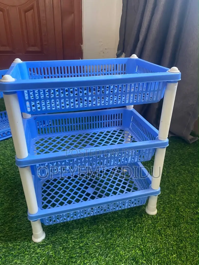 Plastic Plate Rack and Trolley