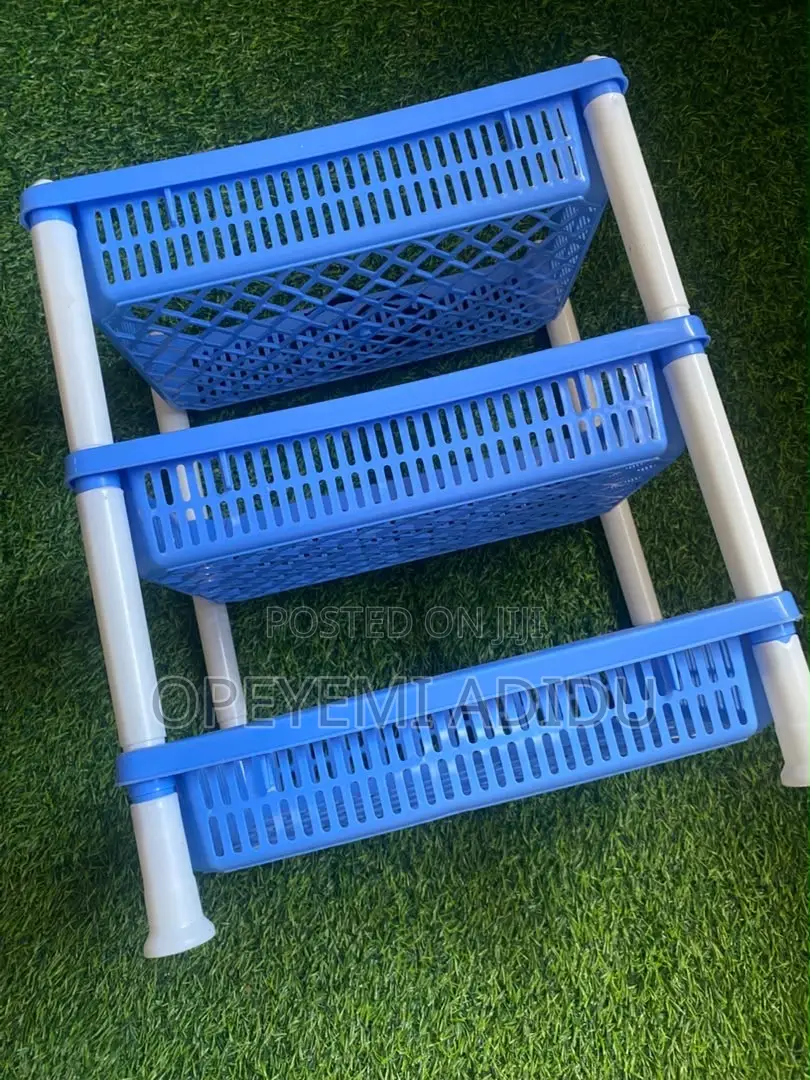 Plastic Plate Rack and Trolley