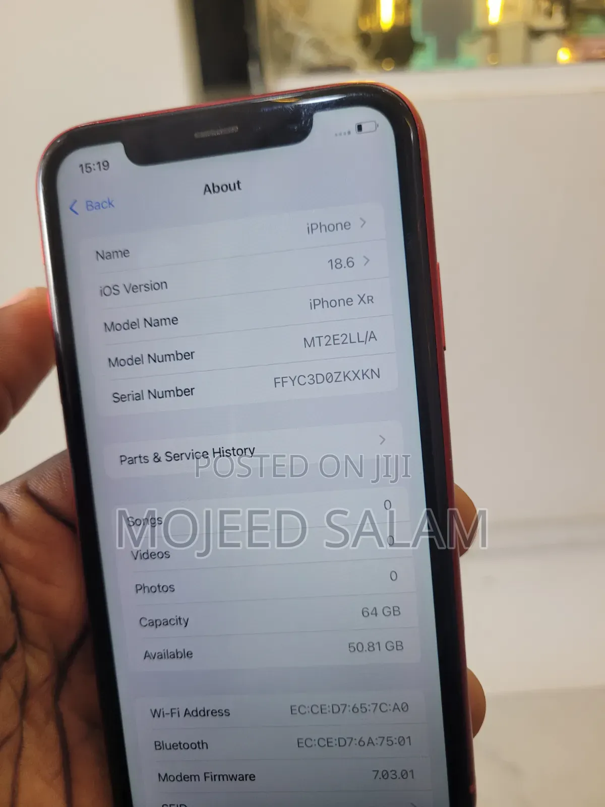 Apple iPhone XR 64 GB Red