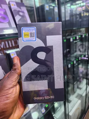 New Samsung Galaxy S21+ 5G 256 GB Black