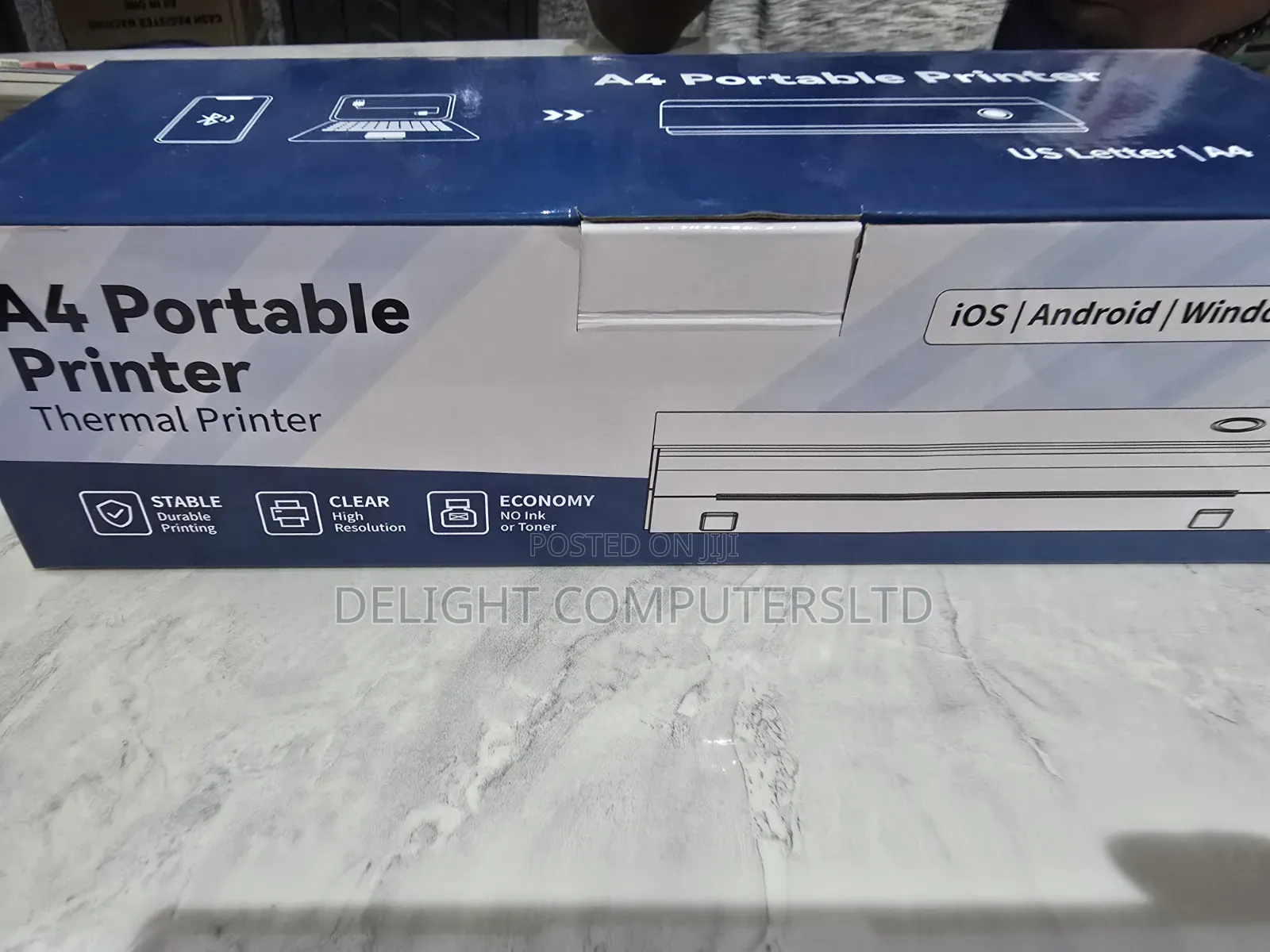 Portable Inkless A4 Tatoo Document Bluetooth Thermal Printer
