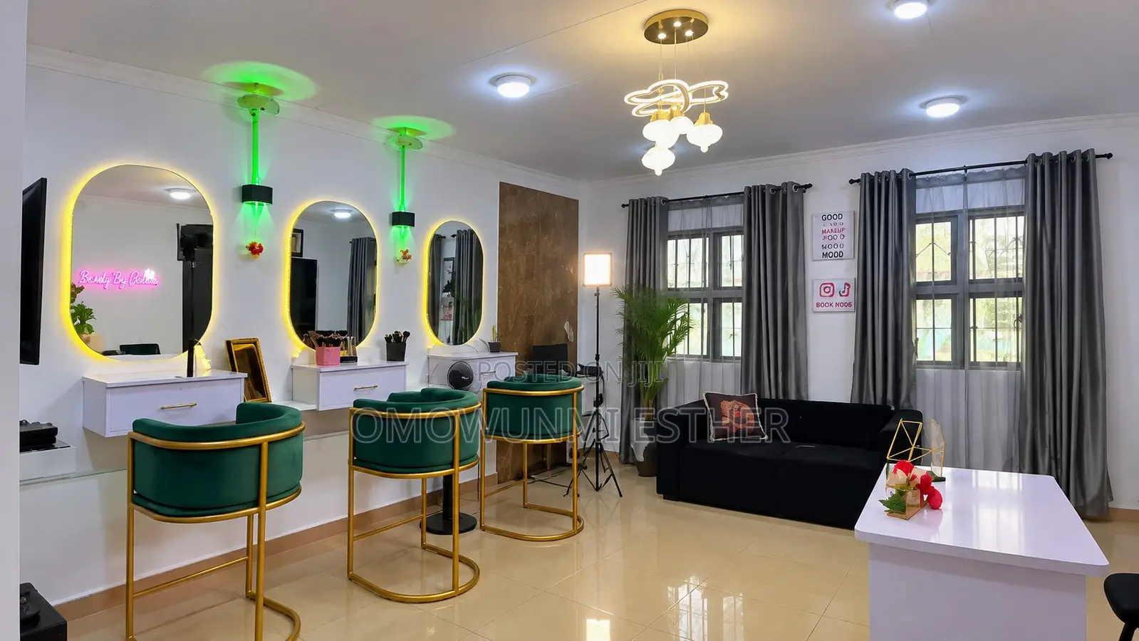 2 Window Curtain