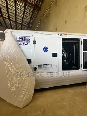 Perkins Soundproof 80KVA Generator – Business Power Solution