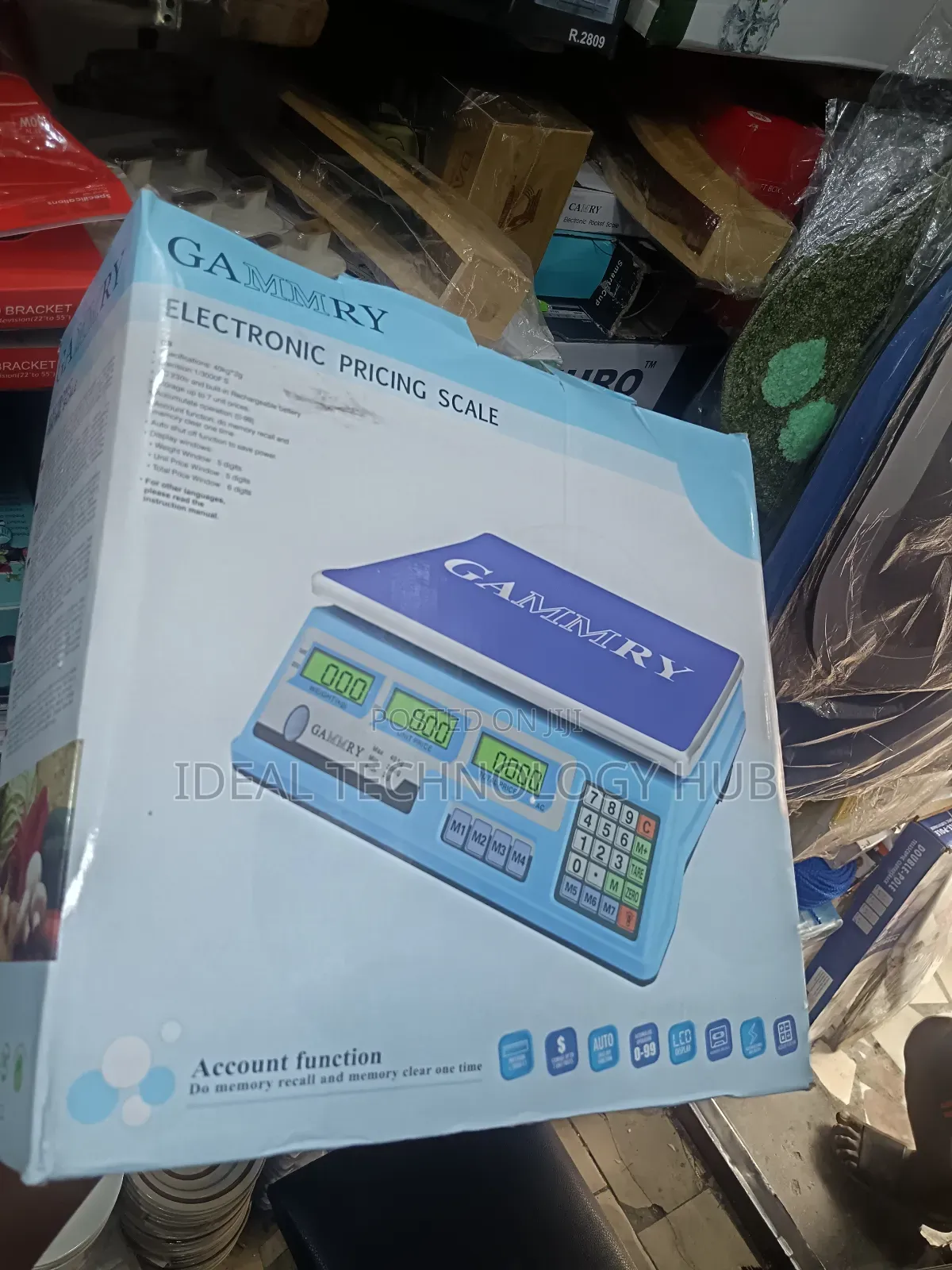 Gammry Electronic Pricing Scale