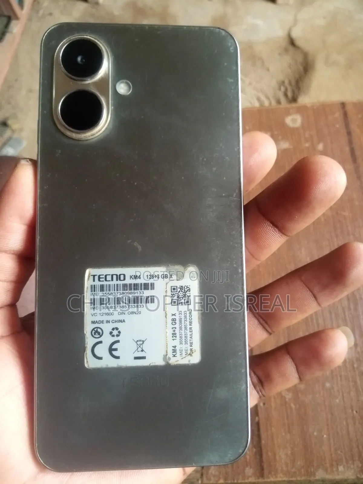 Tecno Pop 10 128 GB Gray