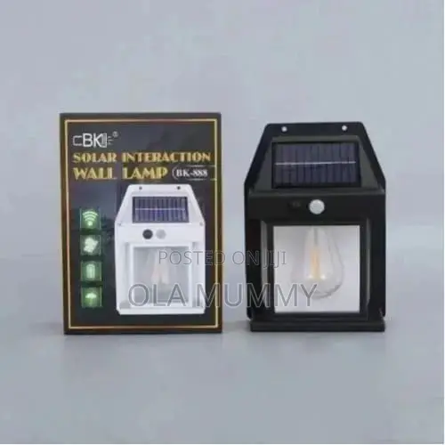 Solar Rechargeable Wall Security Sensor Bulbs