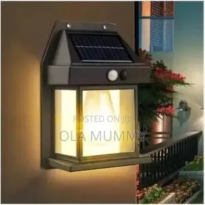 Solar Rechargeable Wall Security Sensor Bulbs