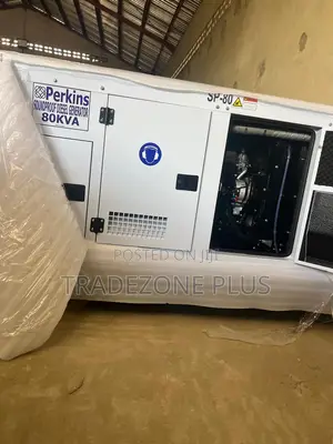 80KVA Perkins Soundproof Genset – Available for Purchase