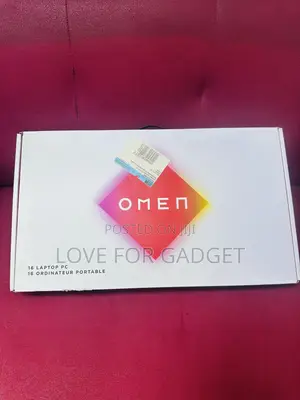 New Laptop HP Omen 16 16GB AMD Ryzen 9 SSD 512GB