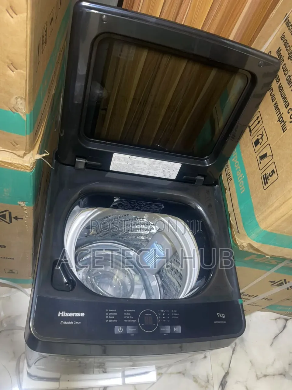 Hisense 9kg Top Load Washer – Easy Operation