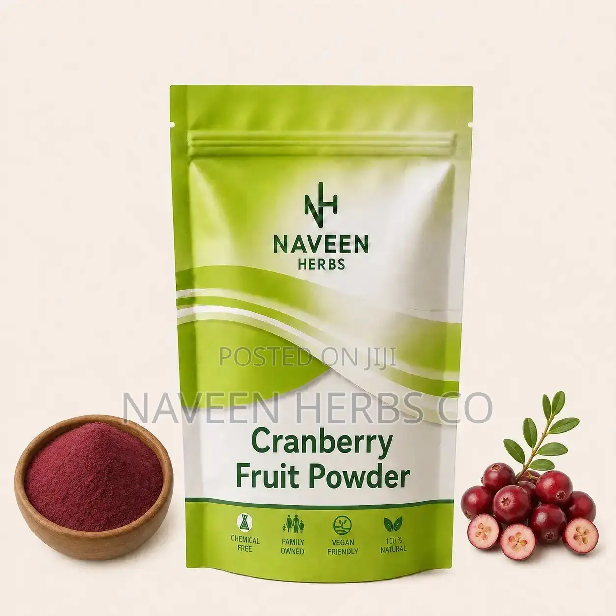 Premium Cranberry Fruit Powder - 50g