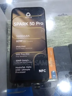 New Tecno Spark 50 Pro 256 GB Black