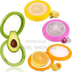 Silicon Fruit Veggie Storage Pod Set of 3