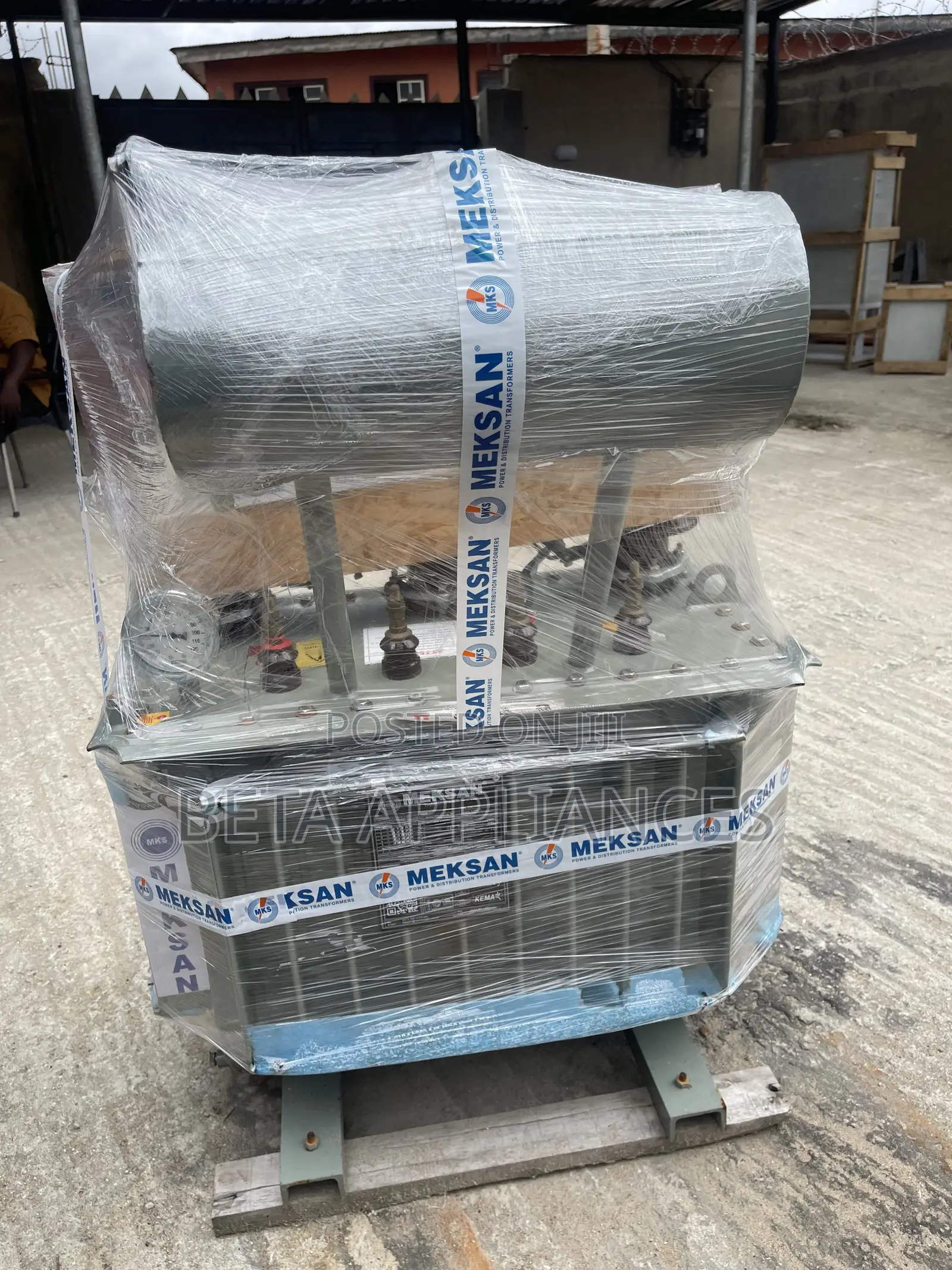 MEKSAN 100kVA BY33 Grid Distribution Transformer