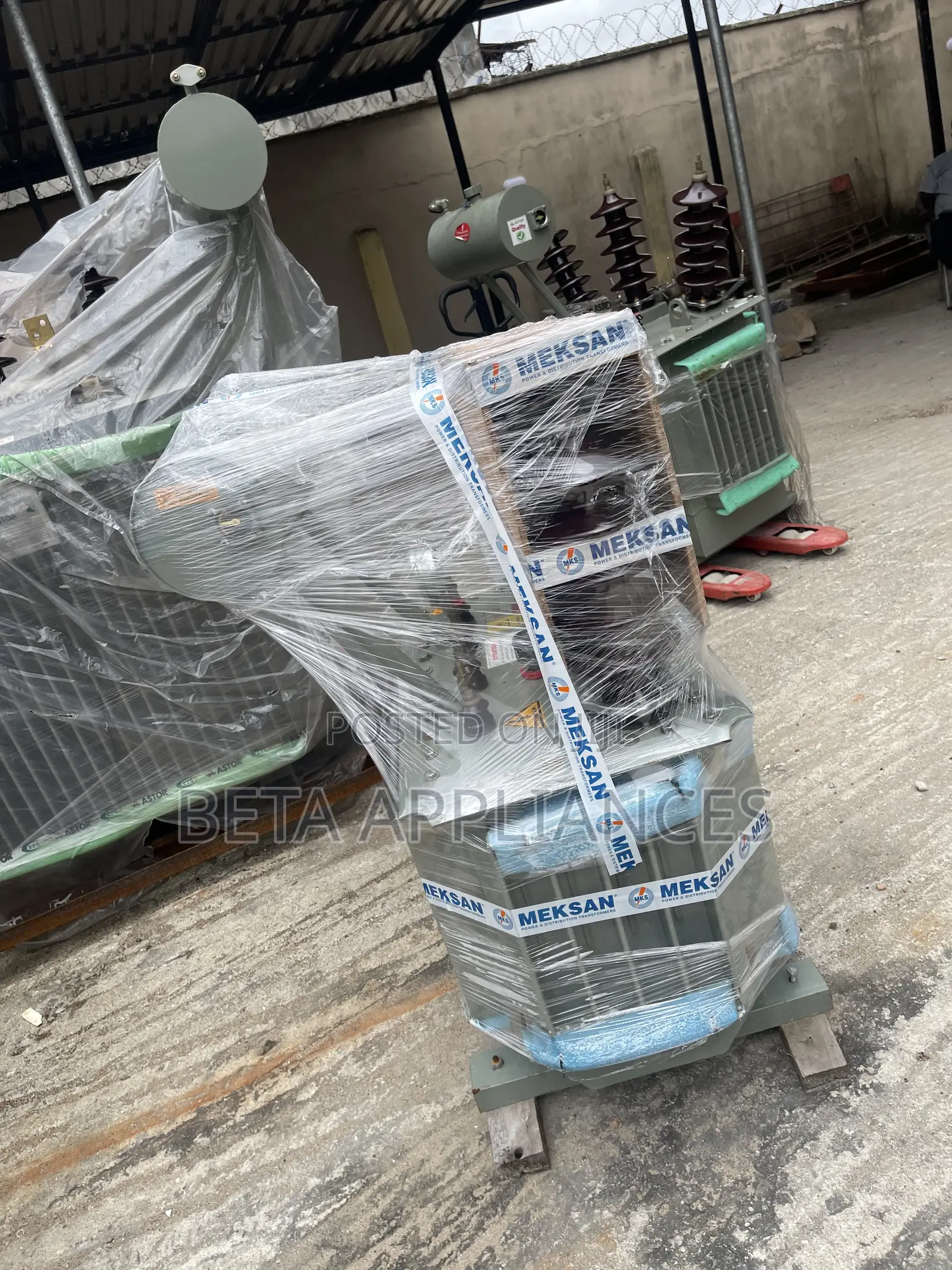 MEKSAN 100kVA BY33 Grid Distribution Transformer