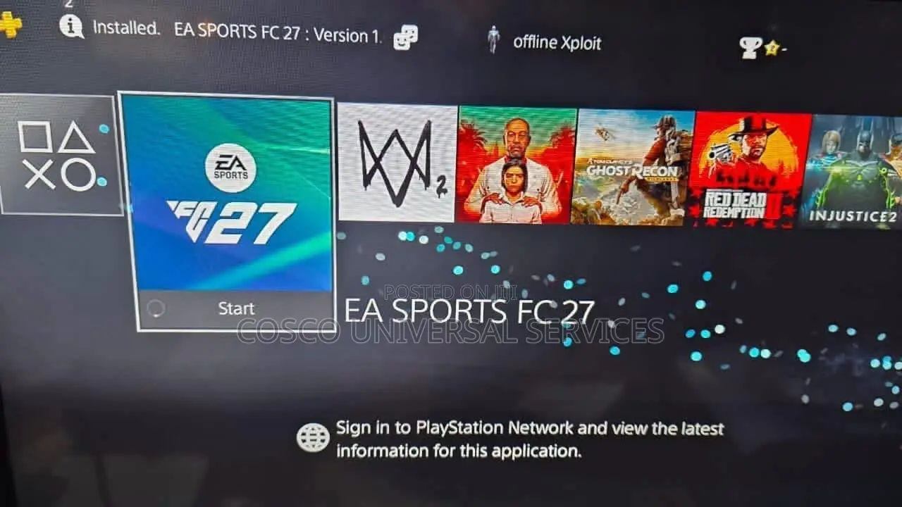 PS3/PS4/PS5 Game Installation
