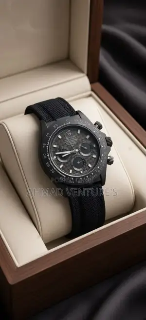 Rolex Leather Watch