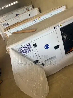 80KVA Perkins Soundproof Diesel Genset – Ready for Installation