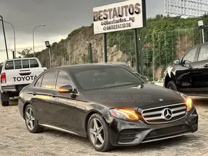 Mercedes-Benz E-Class 2018 Black