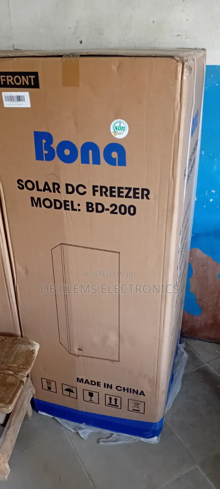 Bona Solar Upright Freezer 6 Steps