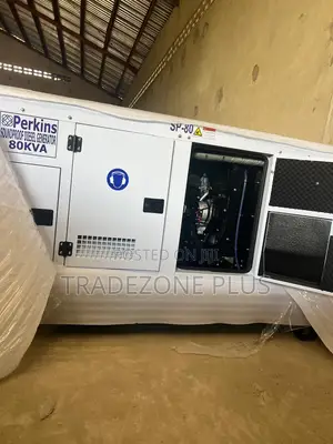 Perkins Soundproof 80KVA Generator – Ready for Your Business
