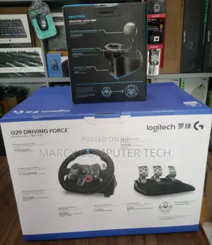 Logitech G29 Driving Force and Logitech Driving Force Shifter