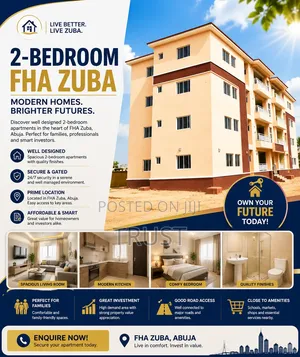 2bdrm Apartment in Gwagwalada for sale