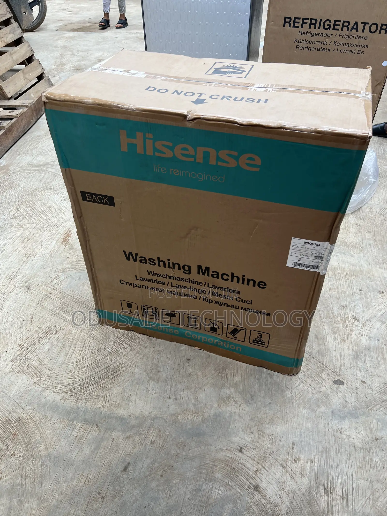 Hisense 7.5kg Quick Laundry Machine