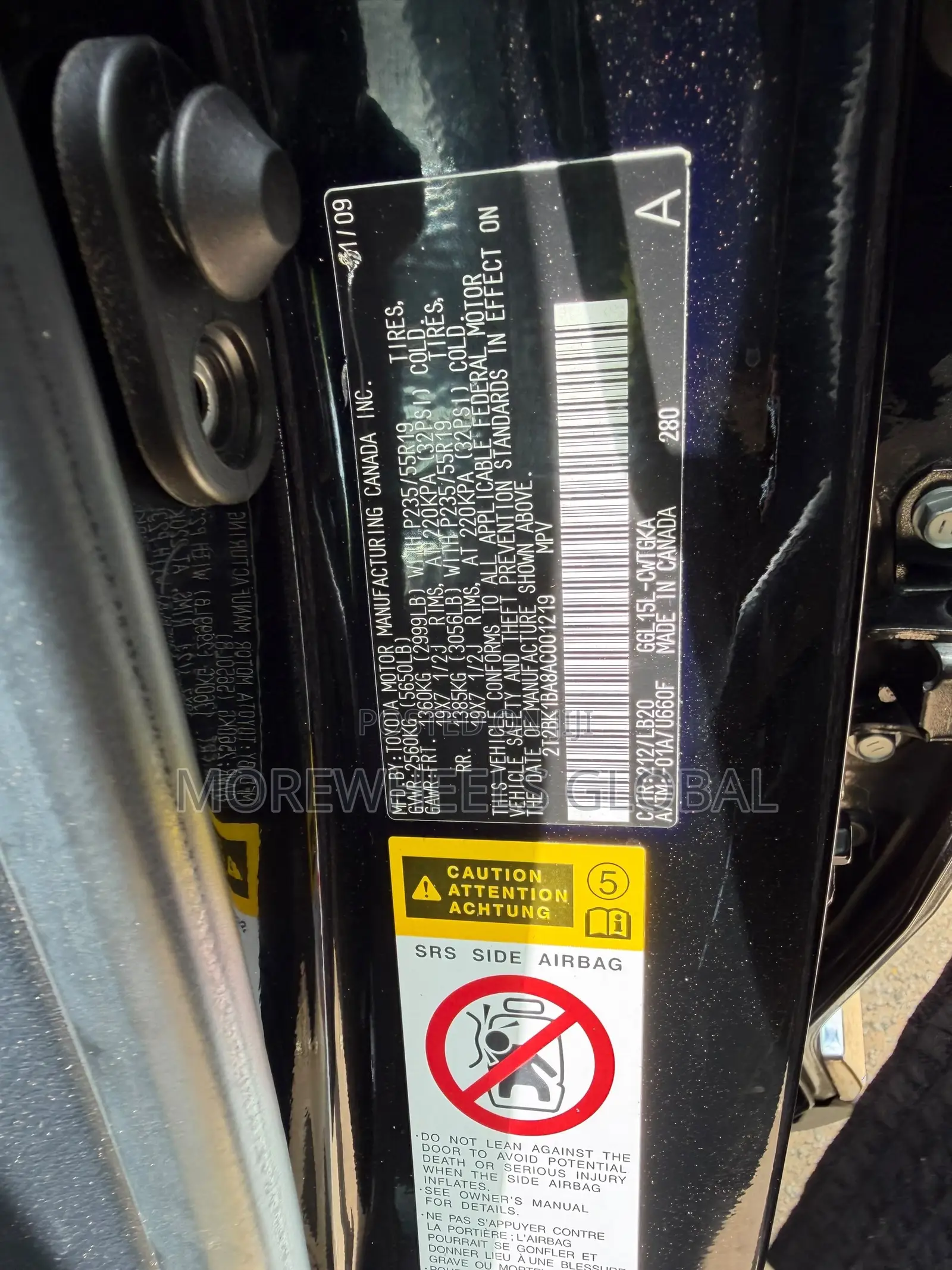 Lexus RX 350 2011 Black
