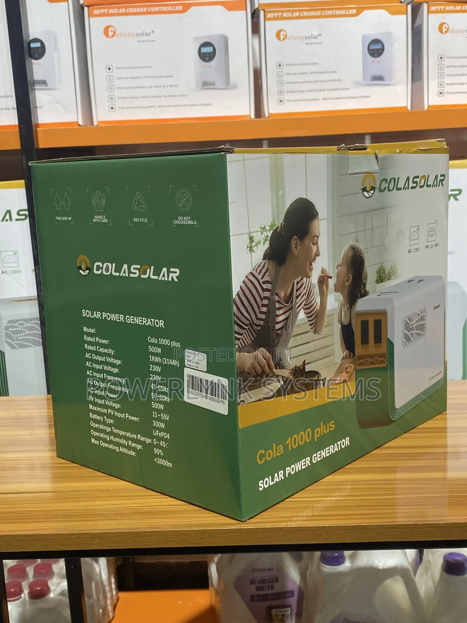 Cola Solar 1000 Plus Solar Generator