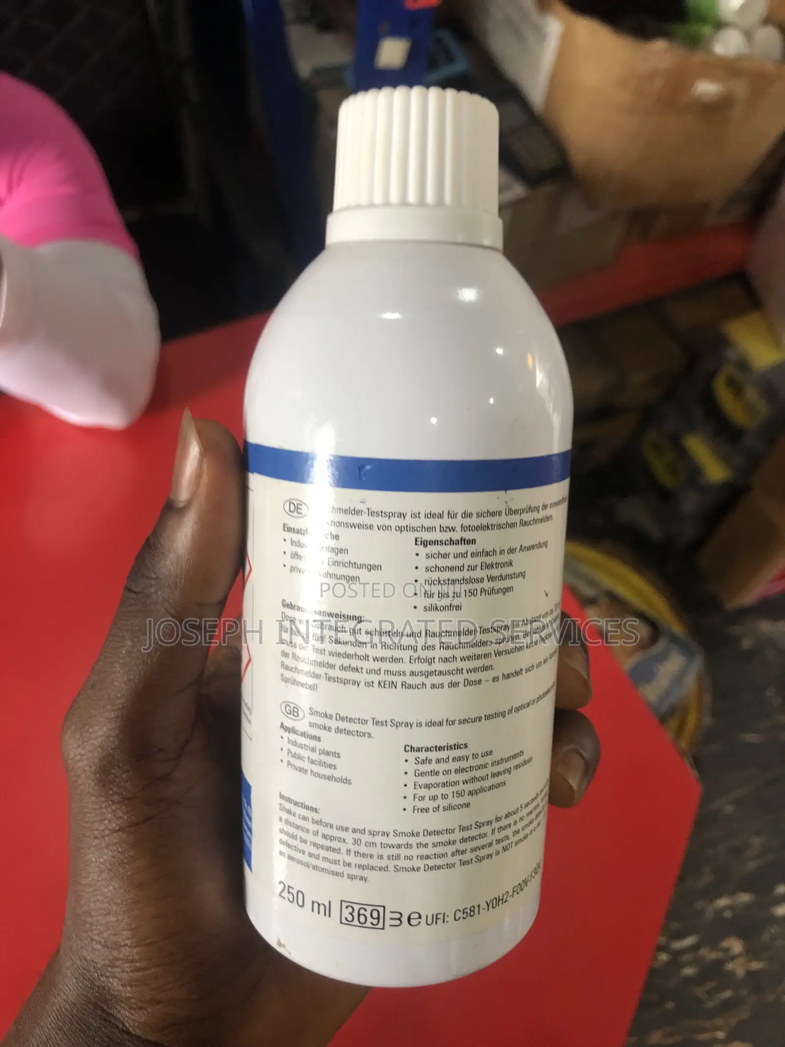 WEICON Smoke Detector Test Spray