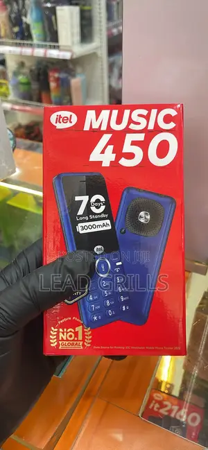New Itel Music 500 Purple
