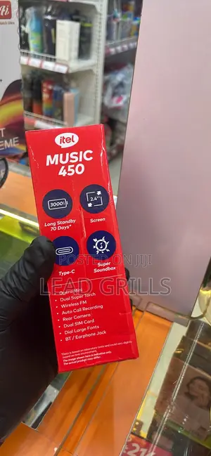 New Itel Music 500 Purple