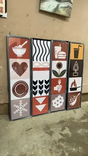 Framed Canvas Print Wall Art 12X24