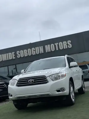 Toyota Highlander Limited 2008 White
