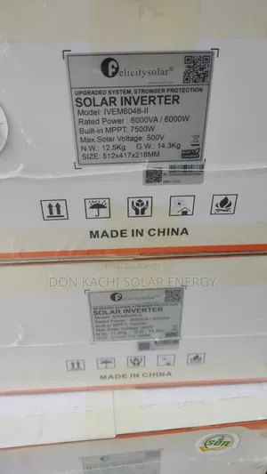 6kva 48v Felicity Hybrid Solar Inverter.