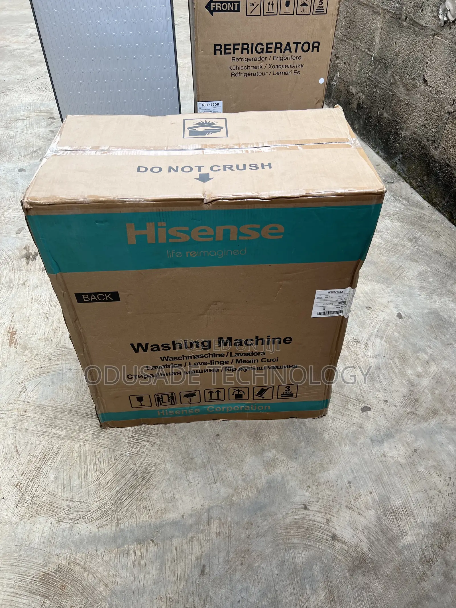 Hisense 7.5kg MaxClean Washing Machine