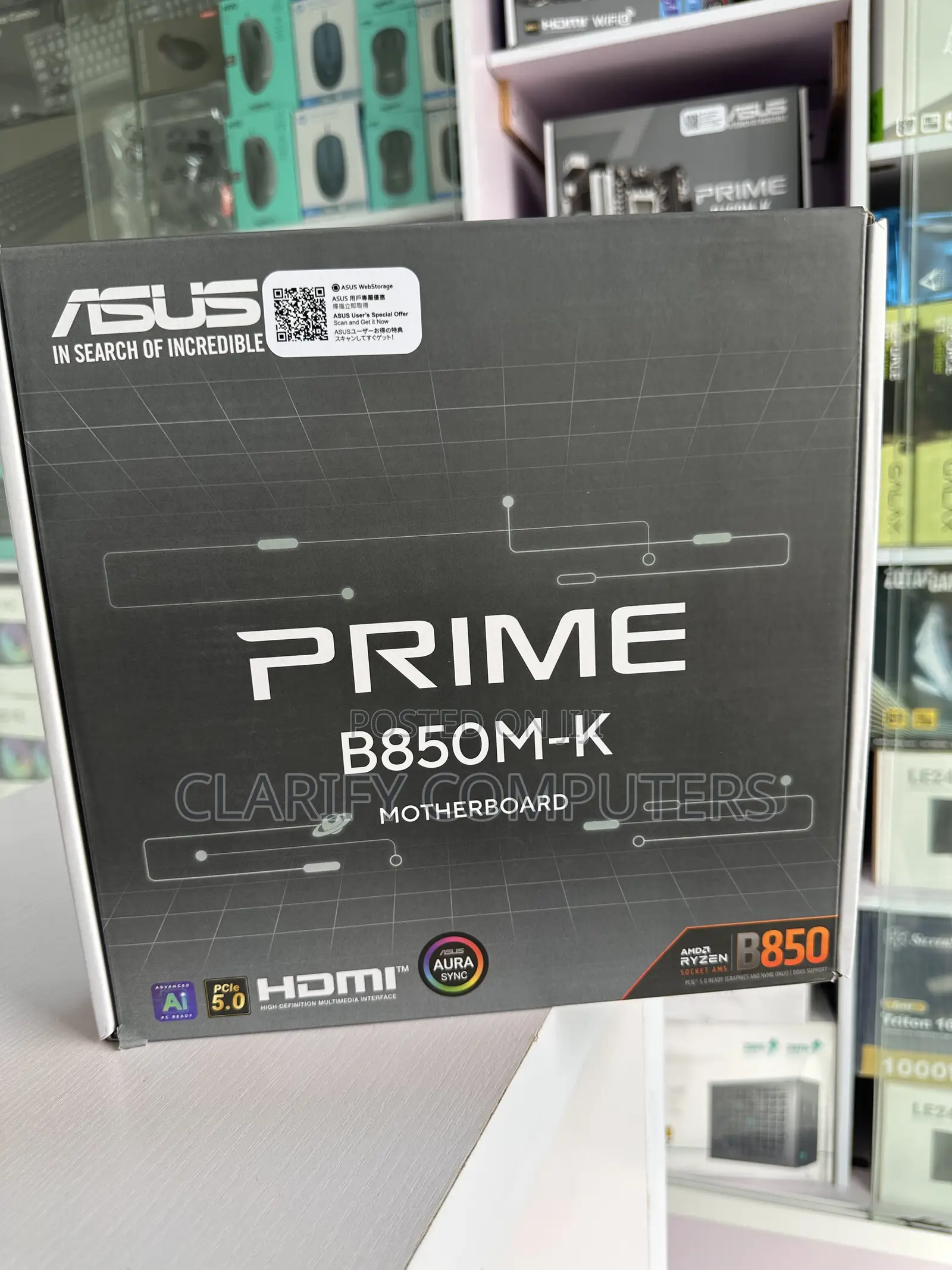 ASUS Prime B850m-K Desktop Motherboard