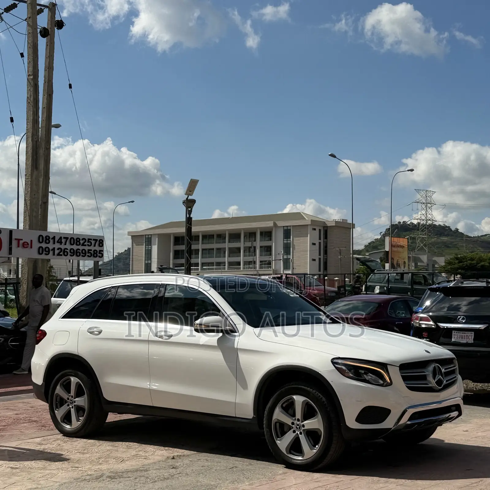 Mercedes-Benz GLC-Class 2017 White