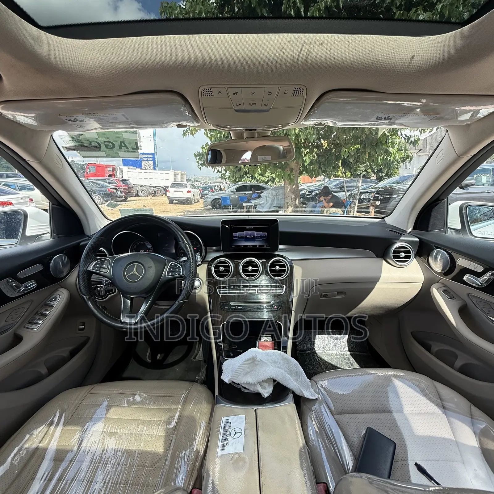 Mercedes-Benz GLC-Class 2017 White