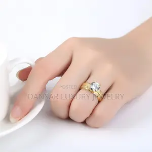 Strong Steel Proposal Ring