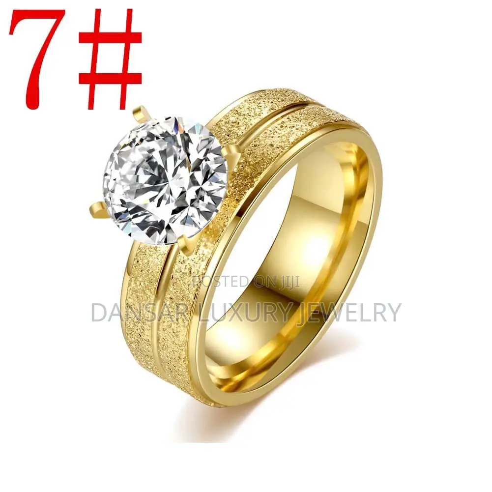 Strong Steel Proposal Ring
