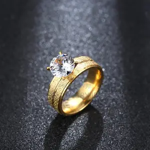 Strong Steel Proposal Ring