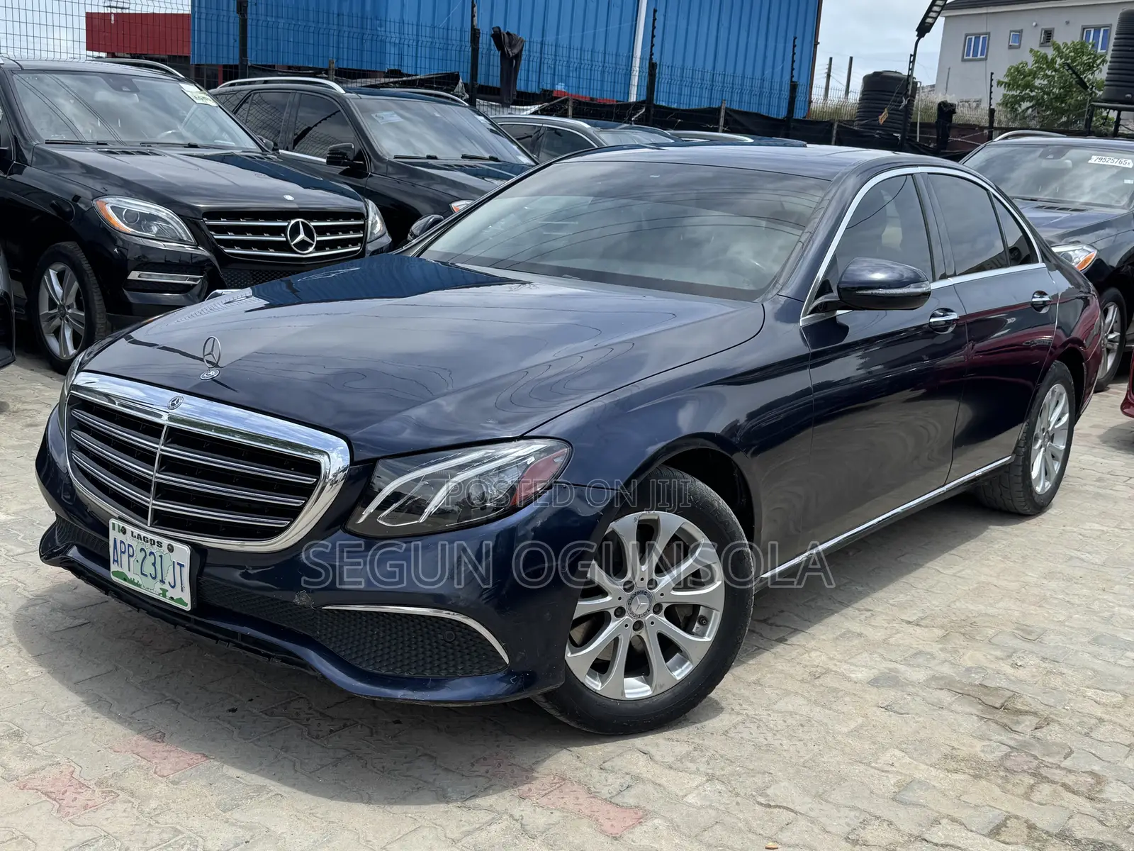 Mercedes-Benz E-Class 2017 Blue