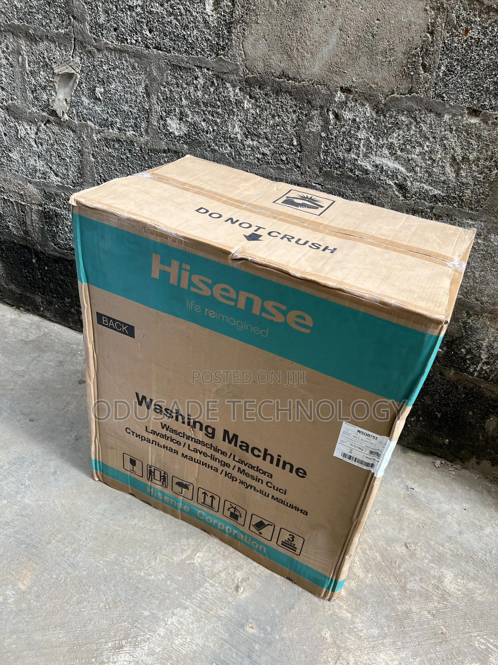 Hisense 7.5kg Washer – Affordable Home Laundry Solution