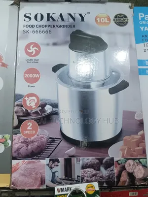Sokany Food Shooper / Grinder 10L 2000w