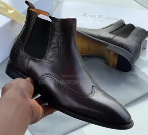 John Foster Leather Chelsea Boots