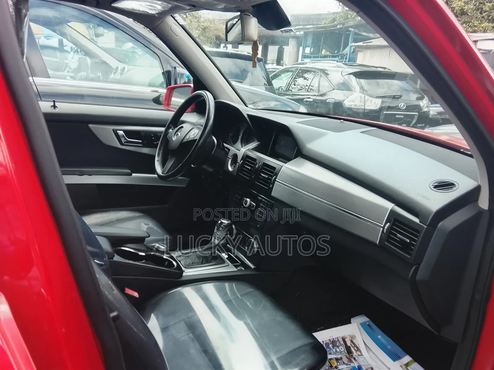 Mercedes-Benz GLK-Class 2011 Red