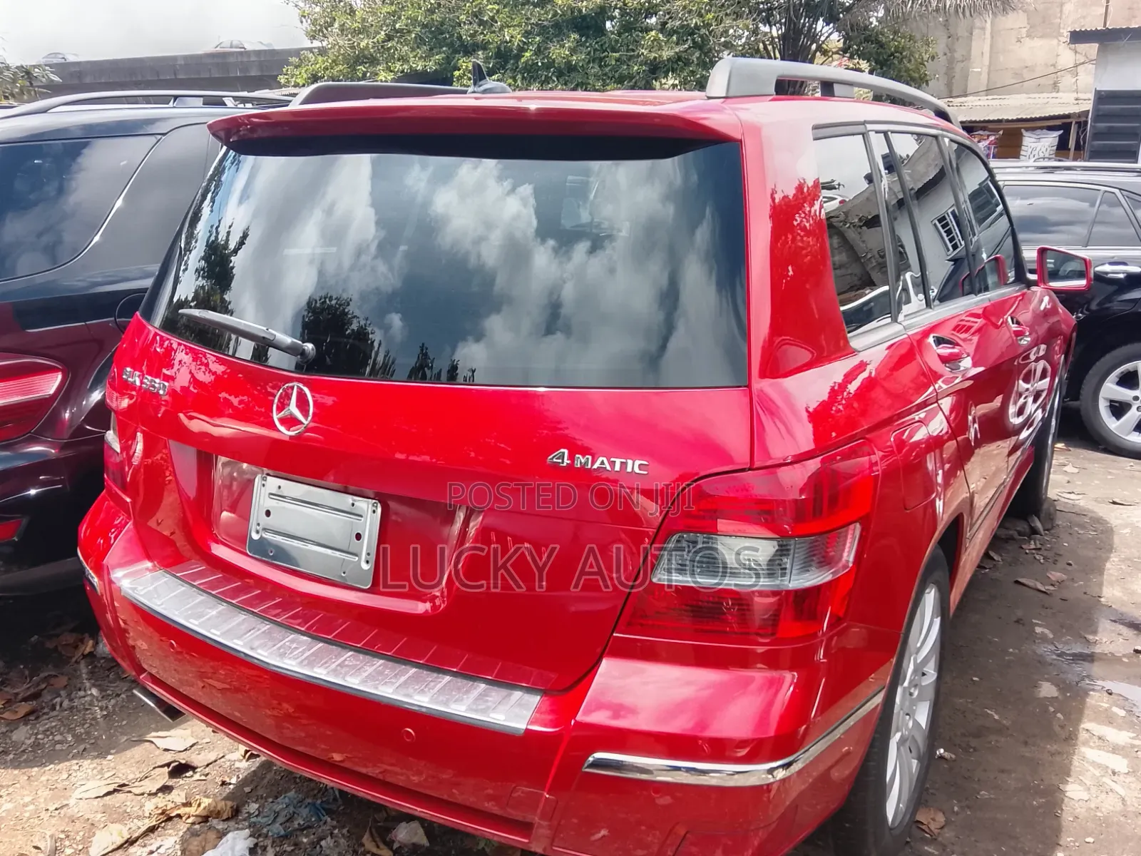 Mercedes-Benz GLK-Class 2011 Red