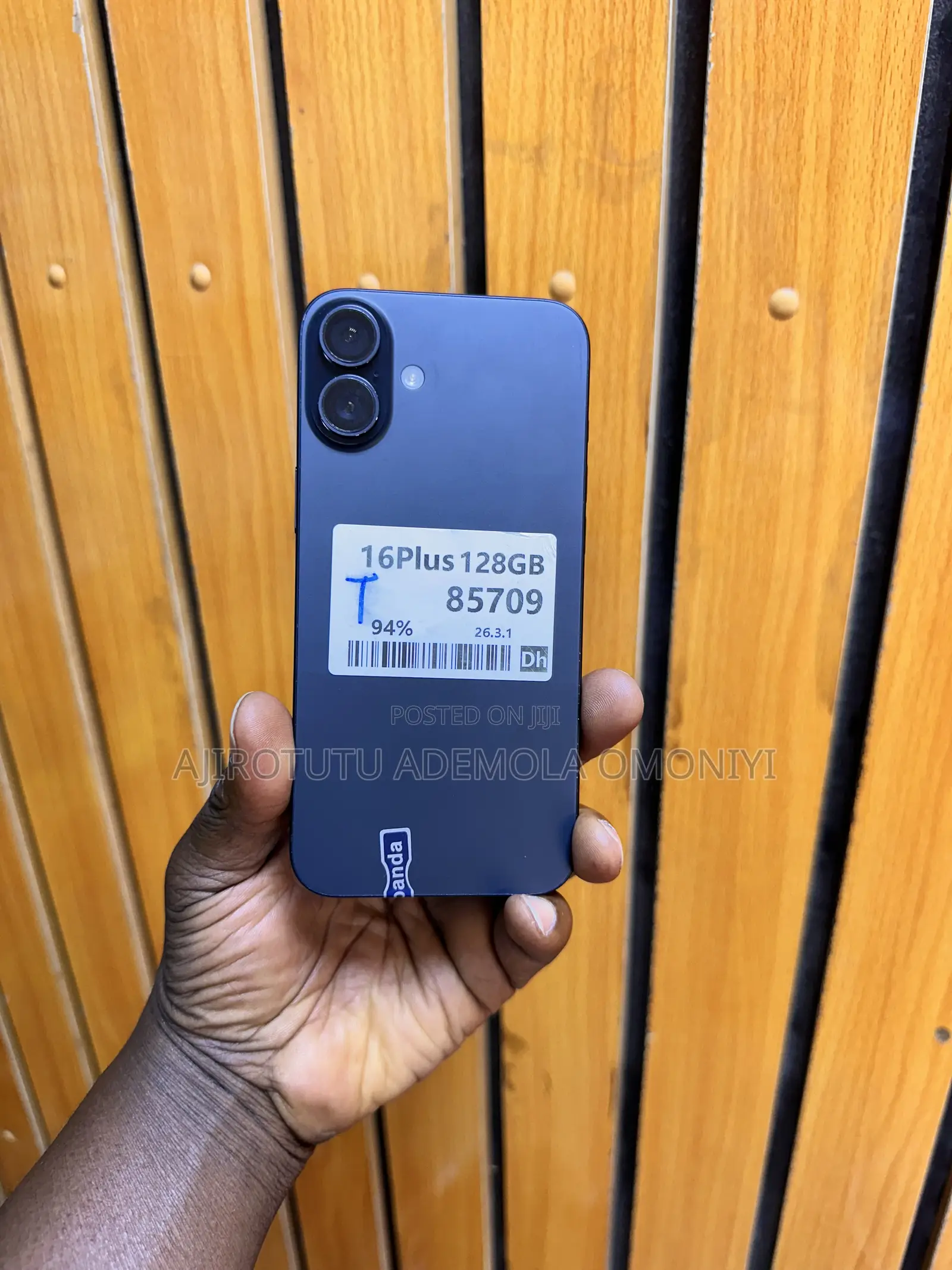 Apple iPhone 16 Plus 128 GB Black